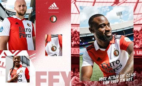 Feyenoord en adidas introduceren klassiek nieuw thuistenue